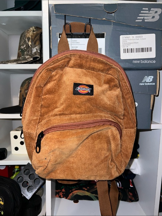 Dickies Handbags - Dickies Corduroy Mini Backpack in Rust